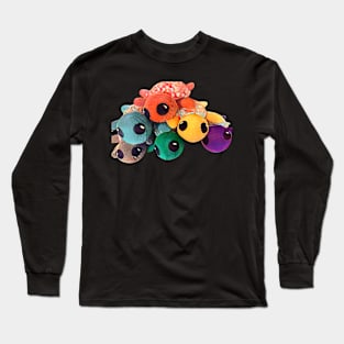 Colored axolotls bond Long Sleeve T-Shirt